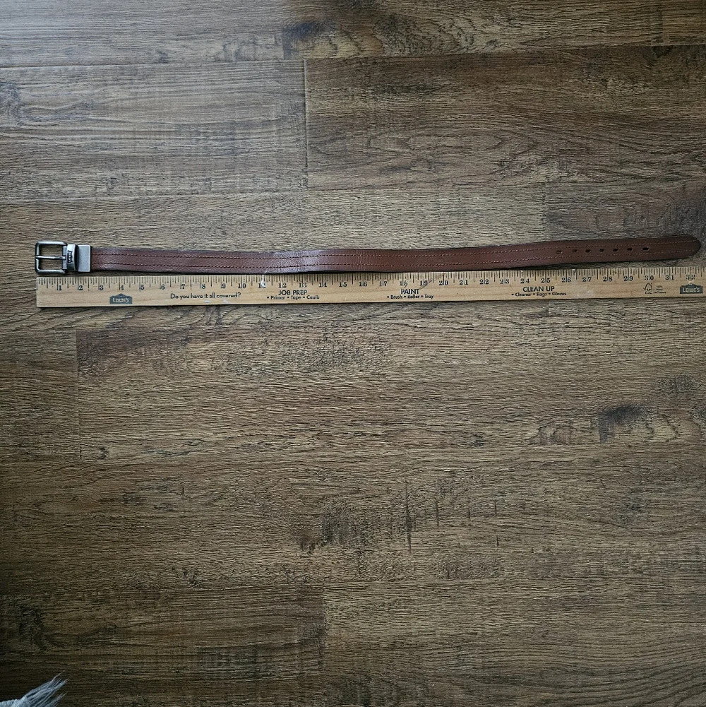 🖤3/$15 Levi's Black/Brown Reversible Leather Kids Belt, Size 26-28